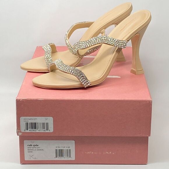 Cult Gaia Mariella 110mm Embellished Sandals size 37 - Picture 12 of 14